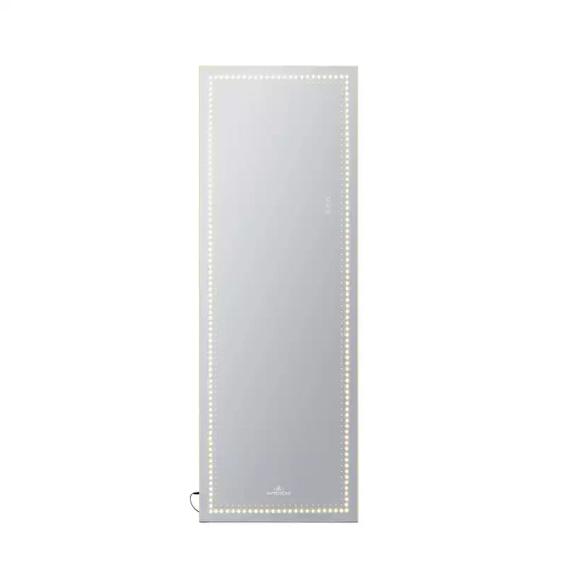 Miroir de courtoisie pleine longueur avec éclairage LED tricolore