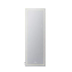 Miroir de courtoisie pleine longueur avec éclairage LED tricolore