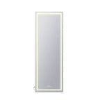 Miroir de courtoisie pleine longueur avec éclairage LED tricolore