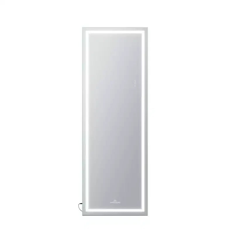 Miroir de courtoisie pleine longueur avec éclairage LED tricolore
