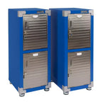 Casier empilable 4 portes – Rangement en acier robuste