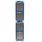 Casier empilable 4 portes – Rangement en acier robuste