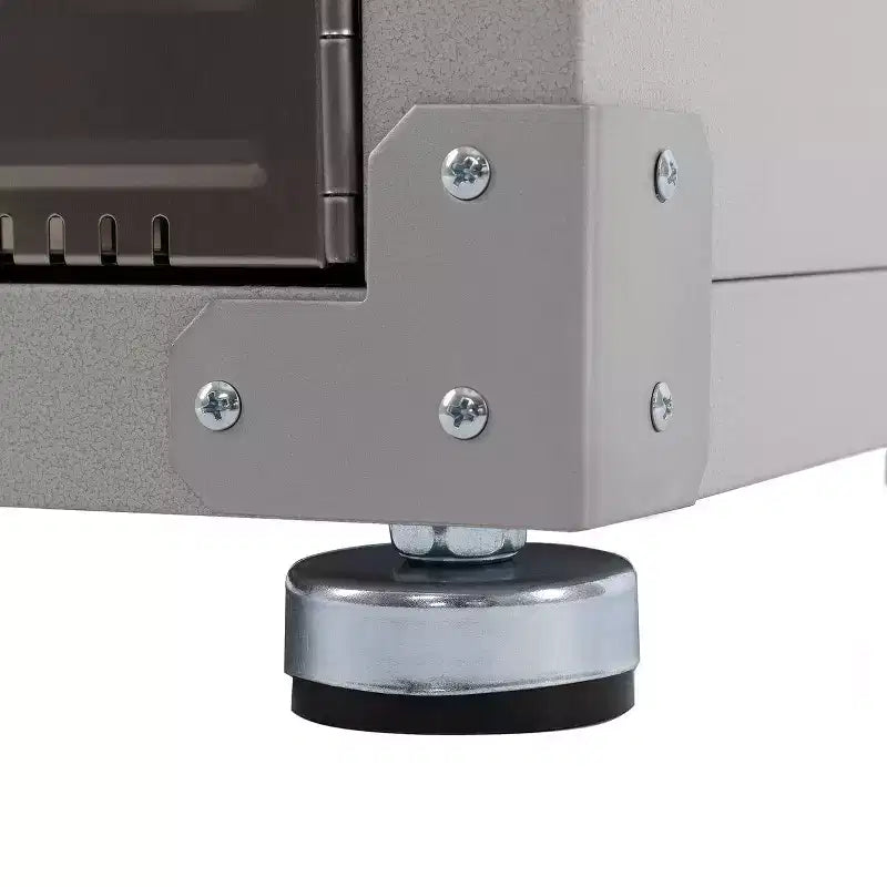 Casier empilable 4 portes – Rangement en acier robuste