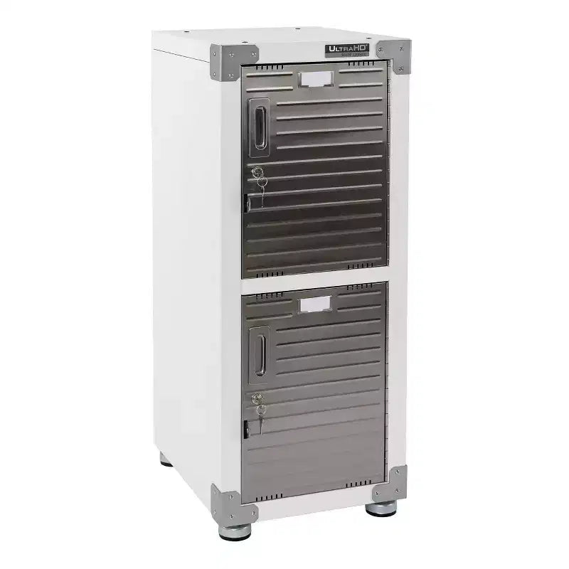 Casier empilable 4 portes – Rangement en acier robuste