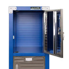 Casier empilable 4 portes – Rangement en acier robuste
