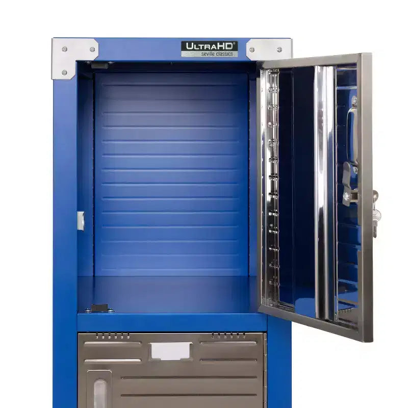 Casier empilable 4 portes – Rangement en acier robuste