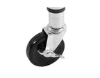 Chariot de service roulant commercial robuste NSF – Acier robuste