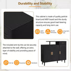 Meuble à chaussures élégant crème – Buffet de rangement d'entrée chic