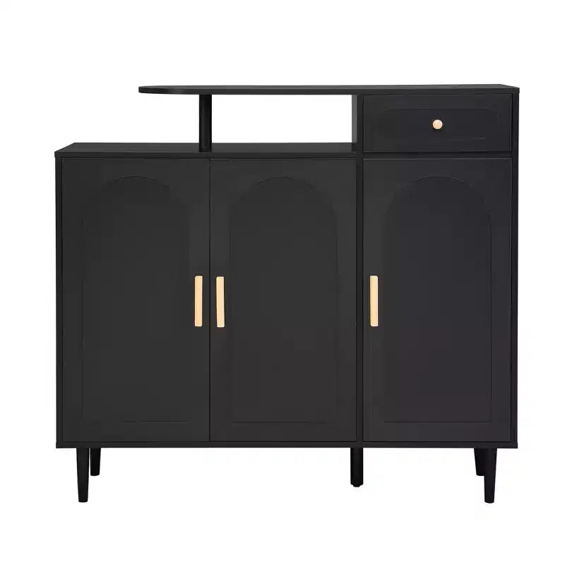 Meuble à chaussures élégant crème – Buffet de rangement d'entrée chic