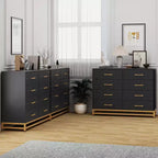 Commode haute à 8 tiroirs de 91,4 cm avec tiroirs à fermeture douce