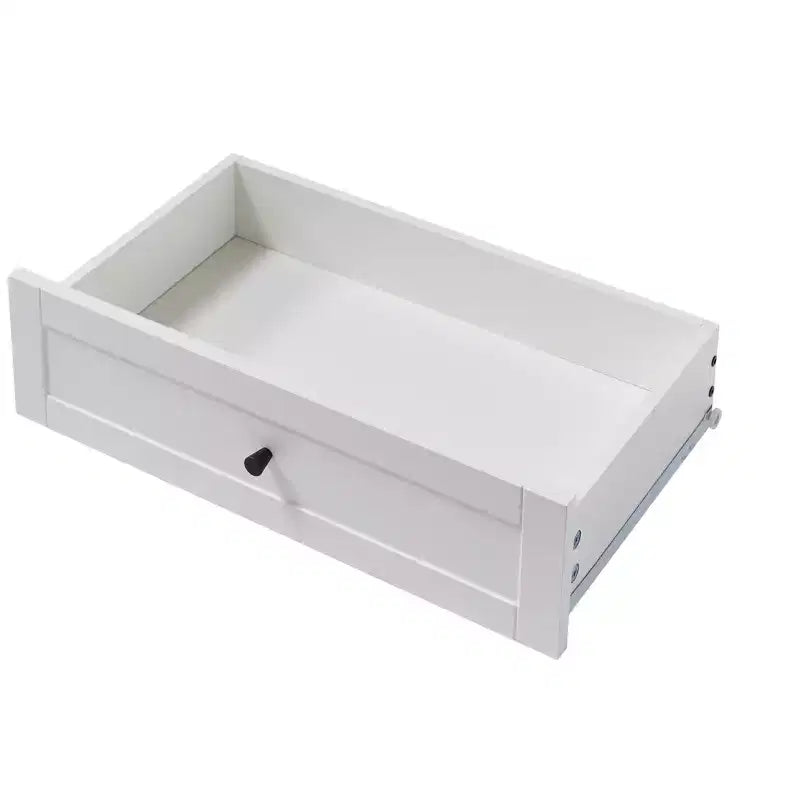 Buffet multifonctionnel de 173 cm pour salon – Panneaux de particules et MDF blancs