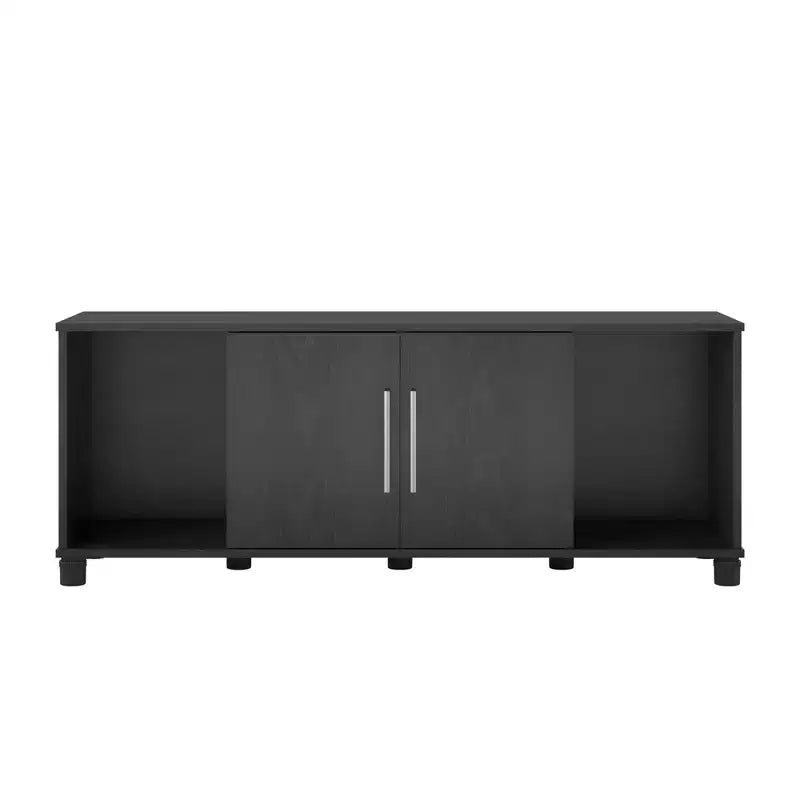 Banc de rangement pour chaussures en bois avec quatre compartiments