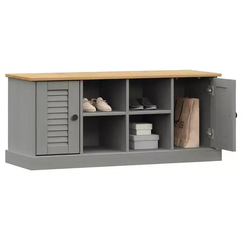 Banc à chaussures avec rangement – Disponible en plusieurs coloris