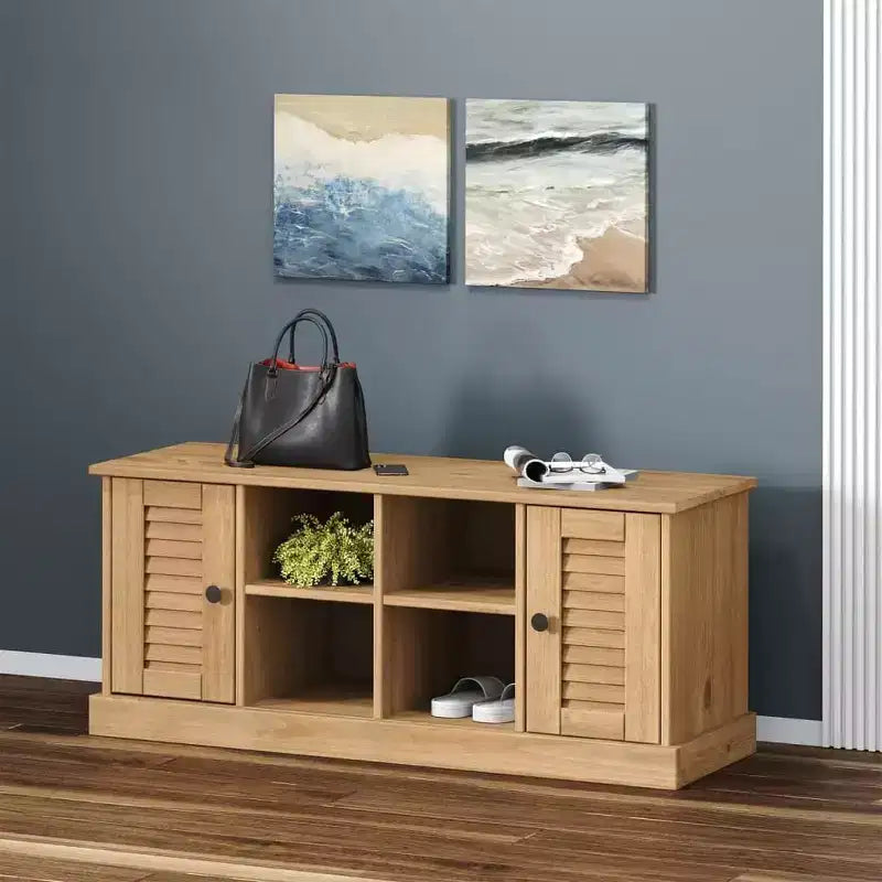 Banc à chaussures avec rangement – Disponible en plusieurs coloris