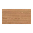 Table à manger rectangulaire moderne en hévéa de 175 cm pour 6 personnes