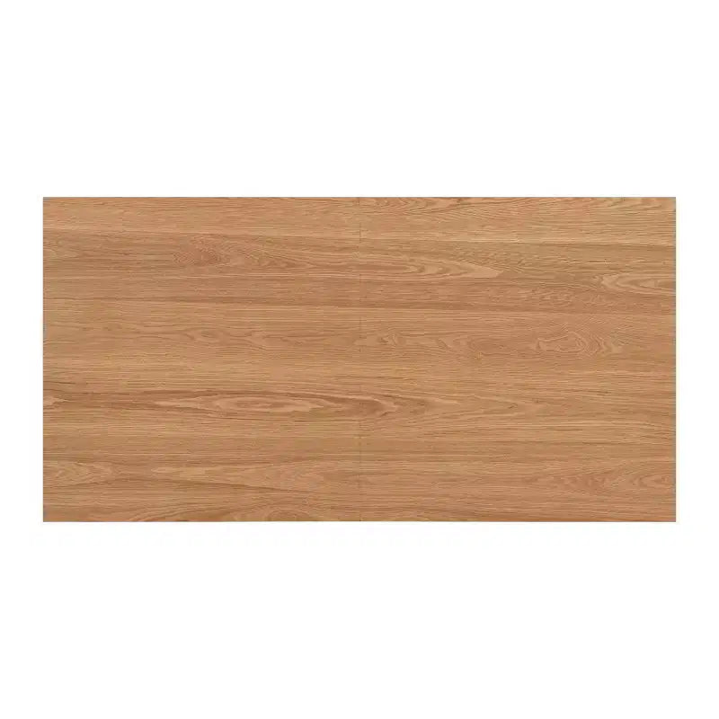 Table à manger rectangulaire moderne en hévéa de 175 cm pour 6 personnes