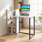 Bureau d'étude informatique de 110,5 cm avec station de charge intégrée
