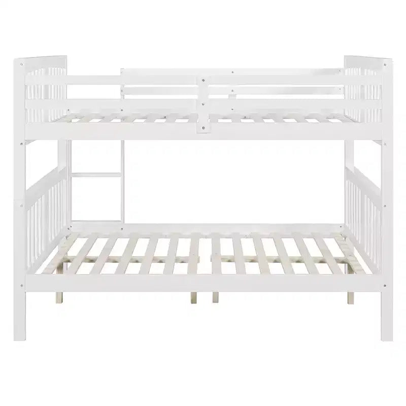 Lit superposé en bois double sur double moderne – Convertible en 2 lits séparés