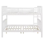 Lit superposé en bois double sur double moderne – Convertible en 2 lits séparés