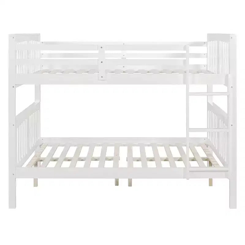Lit superposé en bois double sur double moderne – Convertible en 2 lits séparés
