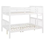 Lit superposé en bois double sur double moderne – Convertible en 2 lits séparés