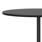 Table cocktail ronde en bois de 30 po – Disponible avec des fûts de 30 po et 42 po de hauteur