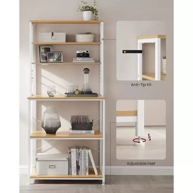 Étagère de Boulanger - Support de Four à Micro-ondes – Étagère Haute de Rangement de Cuisine