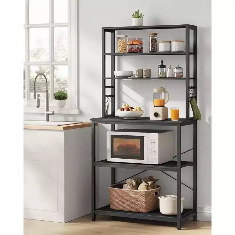 Étagère de Boulanger - Support de Four à Micro-ondes – Étagère Haute de Rangement de Cuisine