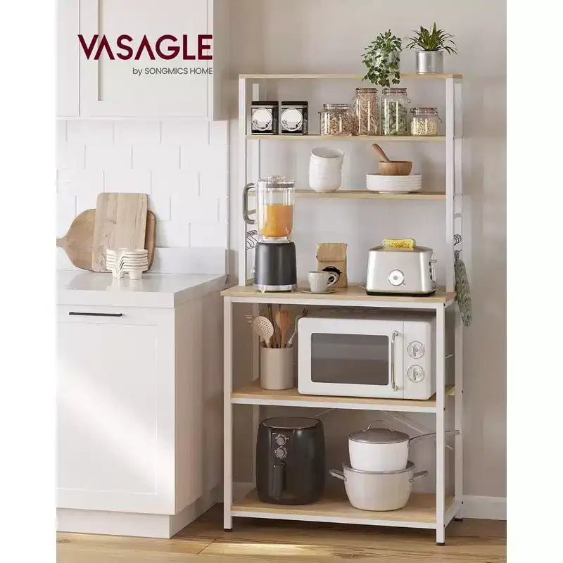 Étagère de Boulanger - Support de Four à Micro-ondes – Étagère Haute de Rangement de Cuisine