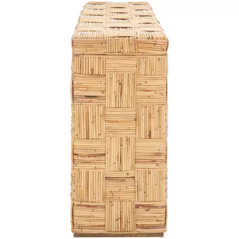 Console moderne avec étagère ouverte – Design épuré pour entrée