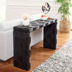 Console moderne avec étagère ouverte – Design épuré pour entrée