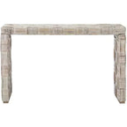 Console moderne avec étagère ouverte – Design épuré pour entrée