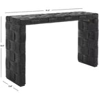 Console moderne avec étagère ouverte – Design épuré pour entrée
